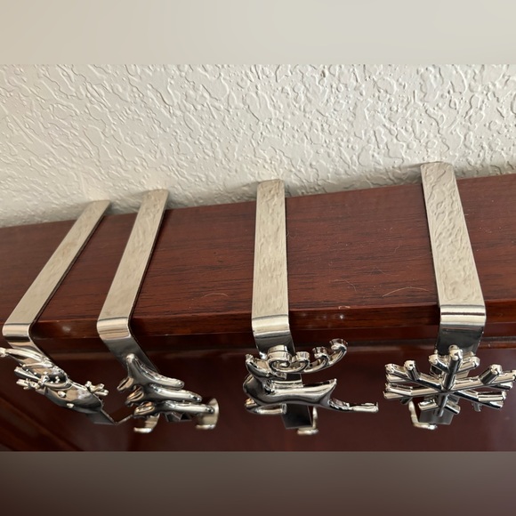 Silver Stocking Holders - Picture 2 of 3